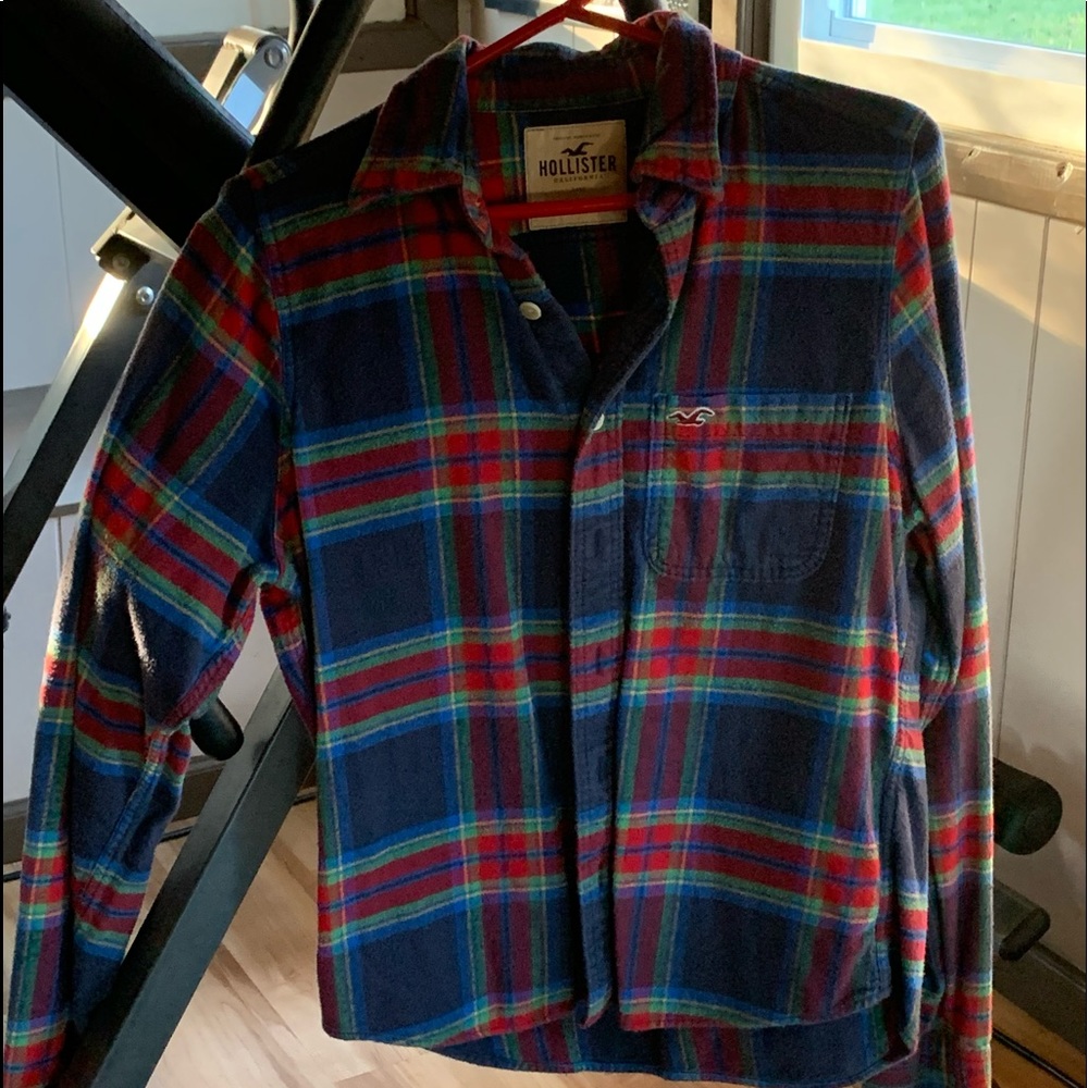 Hollister flannel button down